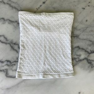 White free people seamless tube top size xs-s